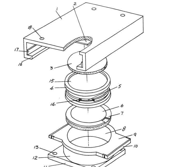 Bridge pot bearing structure and types